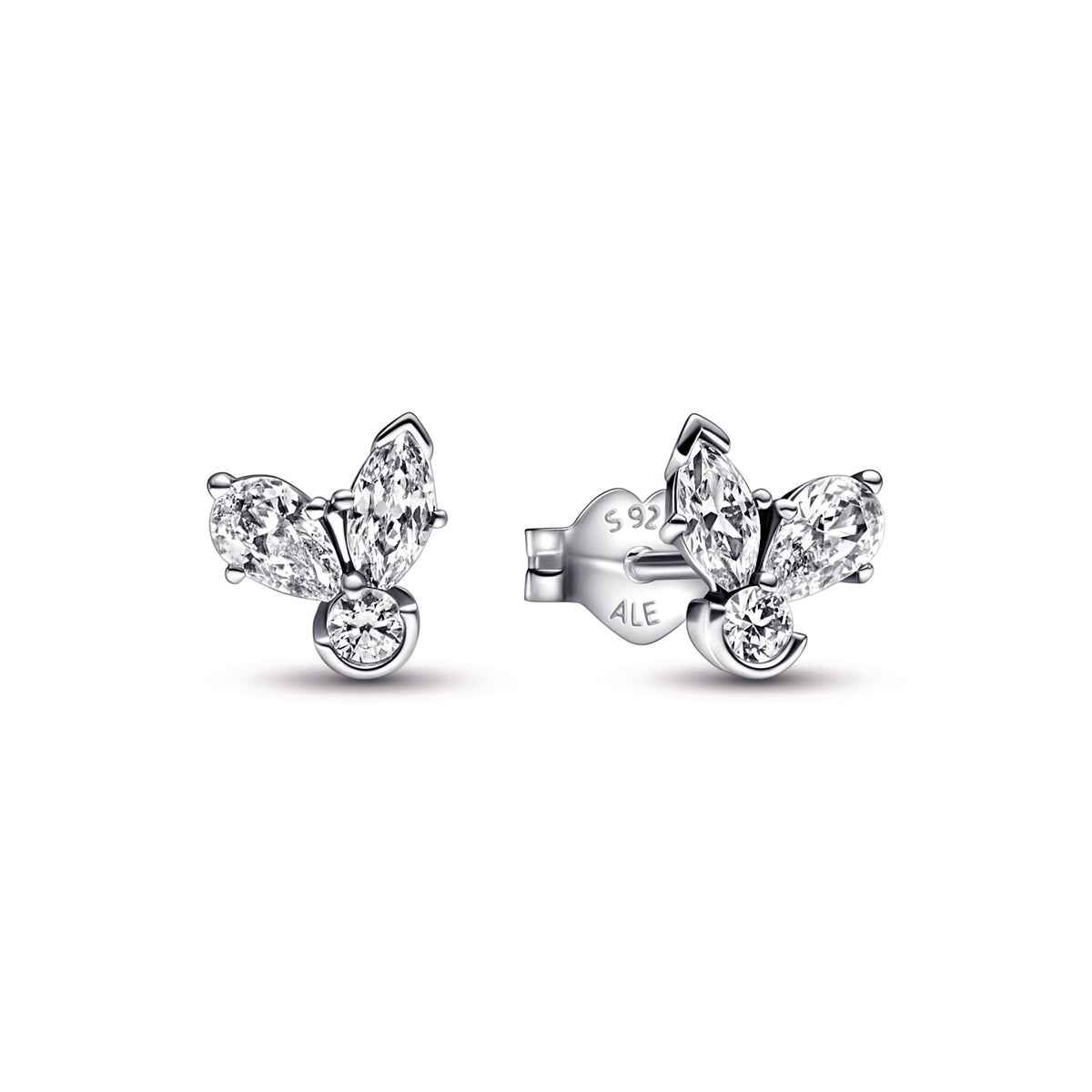 Sparkling Herbarium Cluster Stud Earrings