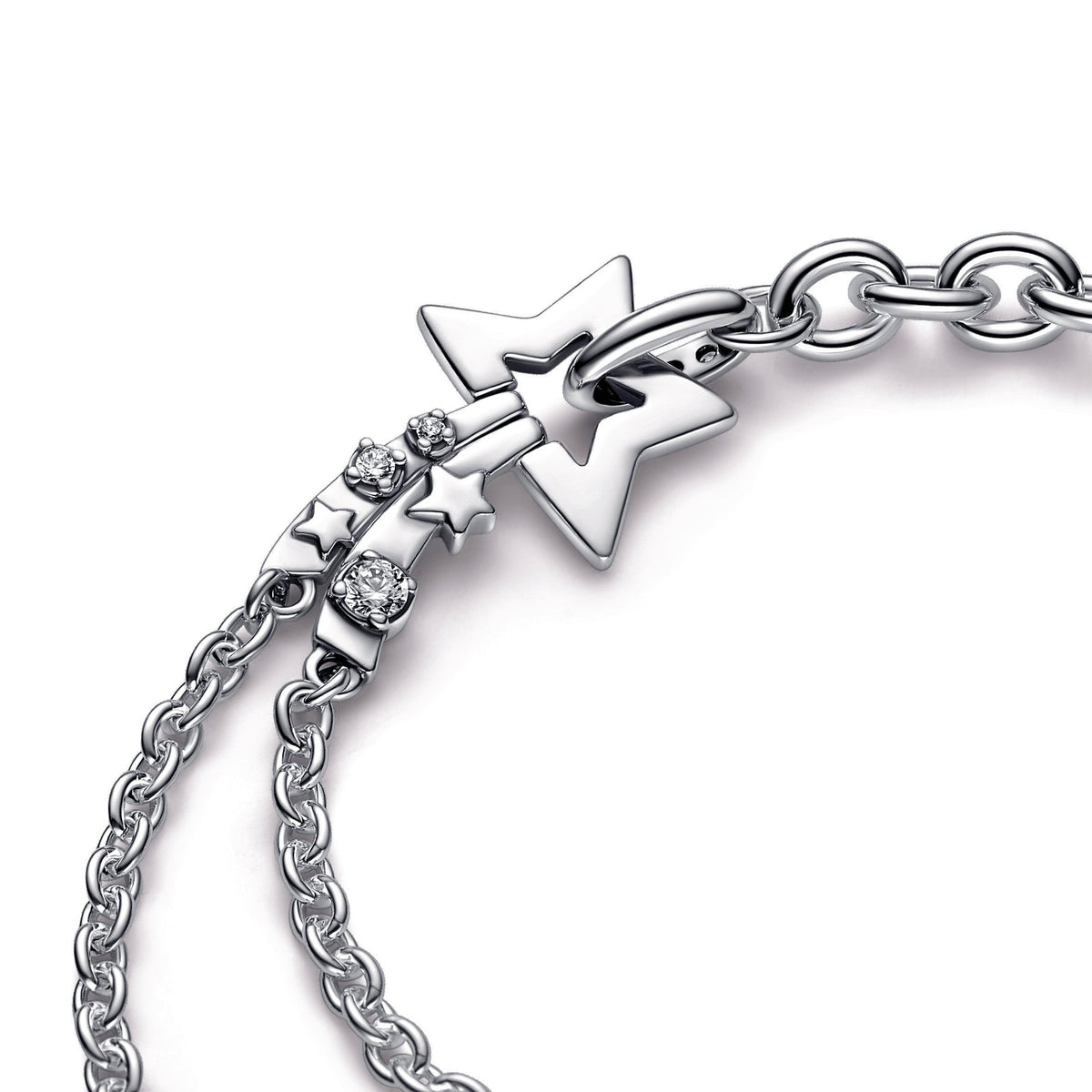 Shooting Star Double Chain Bracelet