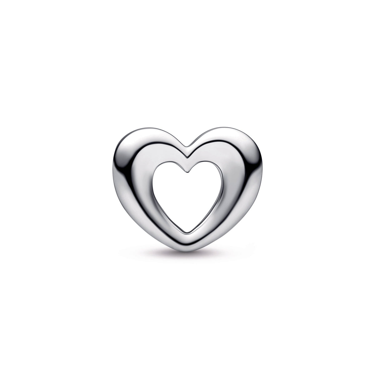 Radiant Open Heart Charm