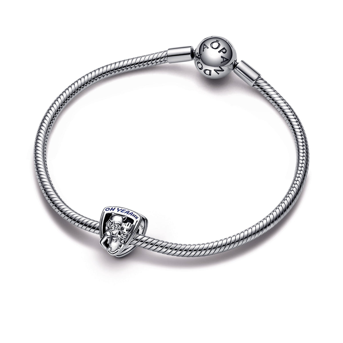Marvel Guardians of the Galaxy Rocket Raccoon & Groot Emblem Charm