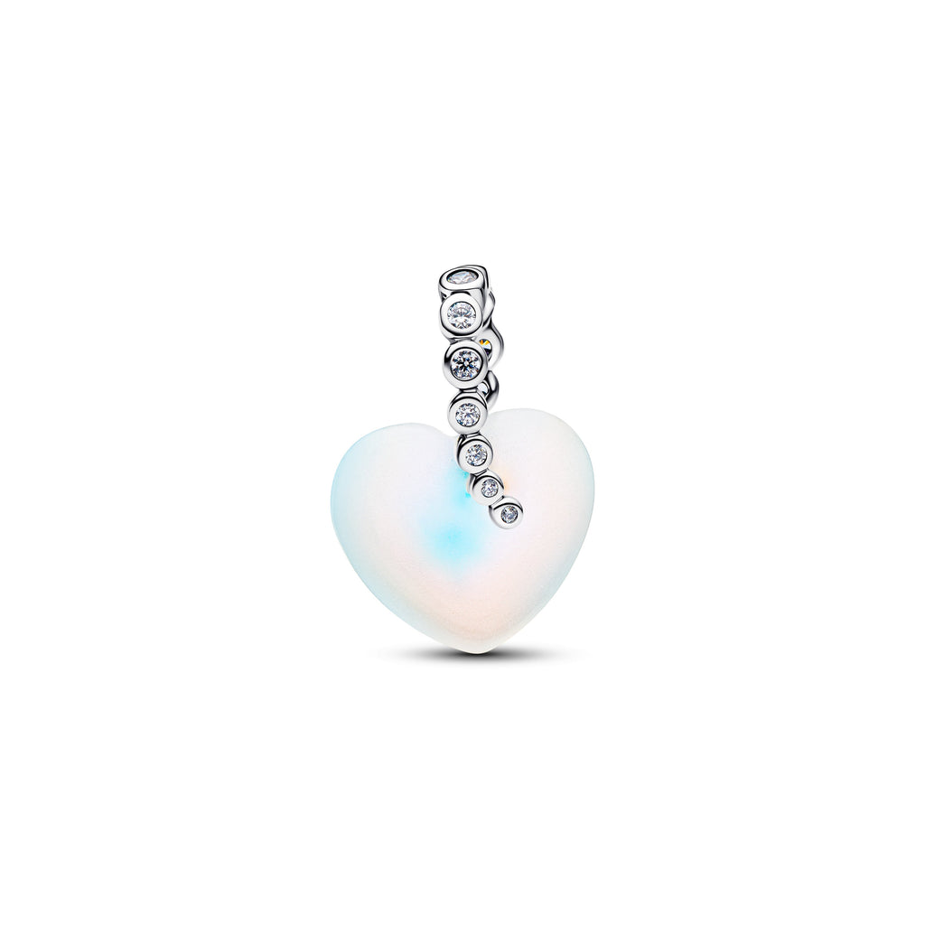 Shooting Star & Heart Dangle Charm