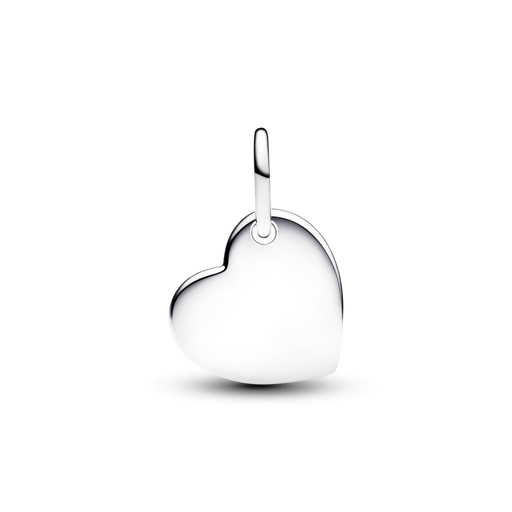 August Engravable Heart Spring Green Stone Dangle Charm
