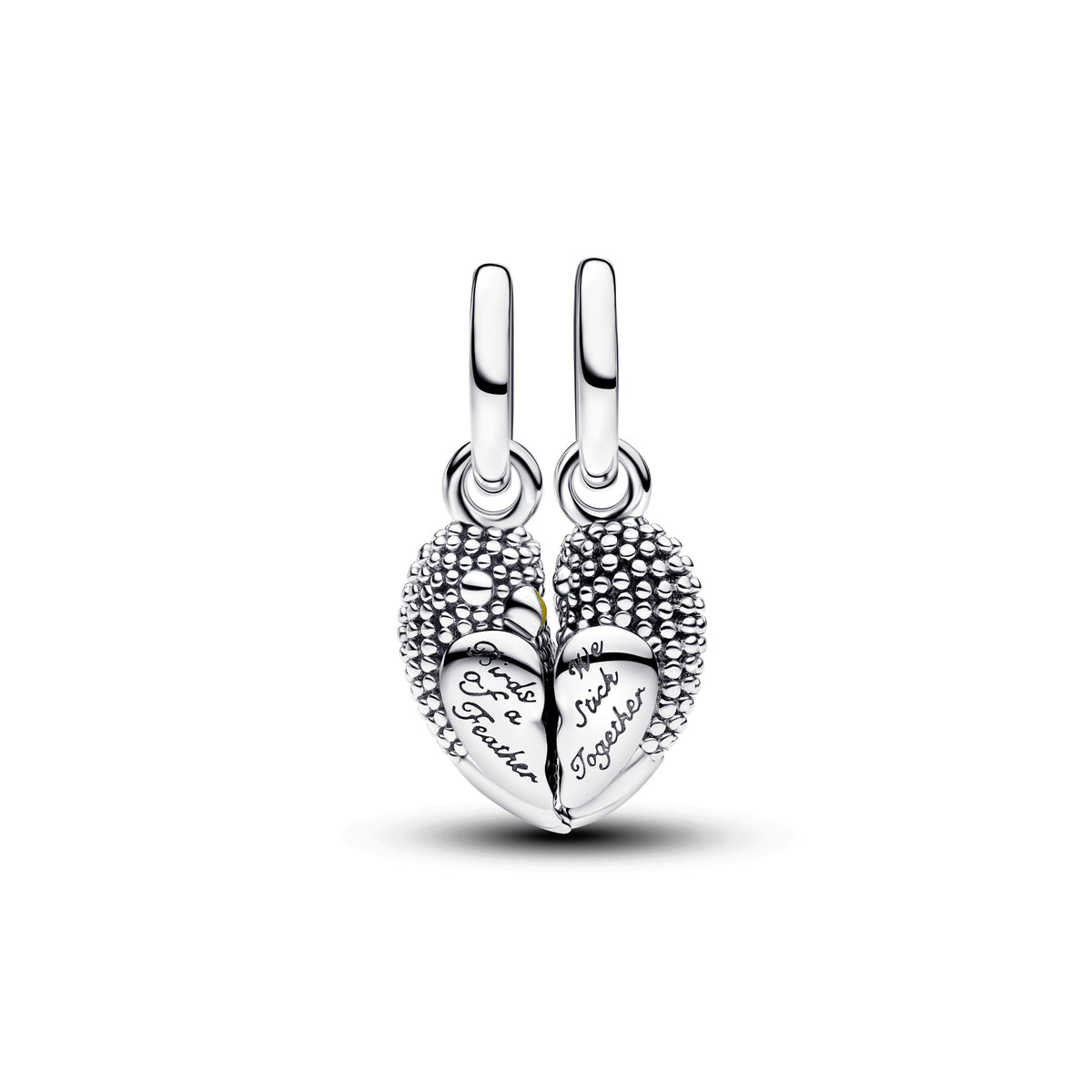 Love Birds Splittable Dangle Charm