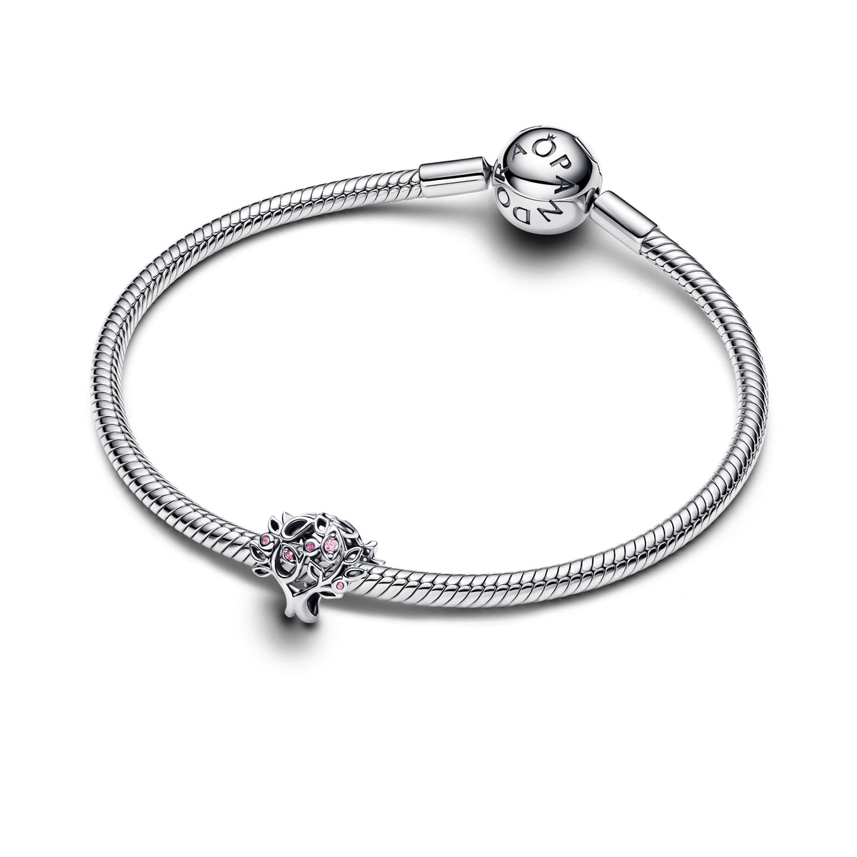 Family Tree Openwork Charm